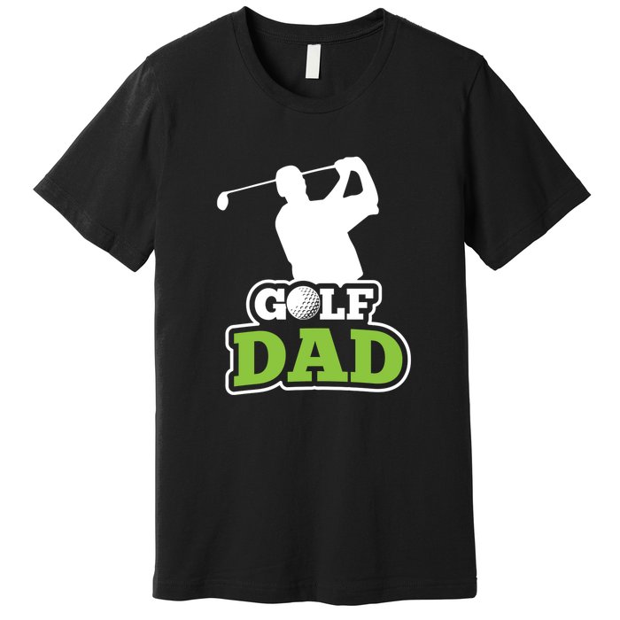 Father's Day Golf Golf Player Golf Dad Golf Lover Birthday Gift For Dad Premium T-Shirt