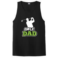 Father's Day Golf Golf Player Golf Dad Golf Lover Birthday Gift For Dad PosiCharge Competitor Tank