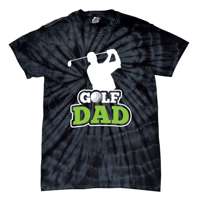 Father's Day Golf Golf Player Golf Dad Golf Lover Birthday Gift For Dad Tie-Dye T-Shirt