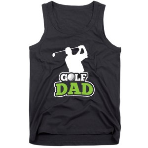 Father's Day Golf Golf Player Golf Dad Golf Lover Birthday Gift For Dad Tank Top