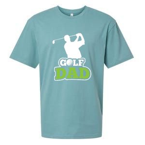 Father's Day Golf Golf Player Golf Dad Golf Lover Birthday Gift For Dad Sueded Cloud Jersey T-Shirt