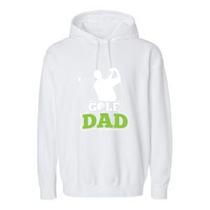 Father's Day Golf Golf Player Golf Dad Golf Lover Birthday Gift For Dad Garment-Dyed Fleece Hoodie