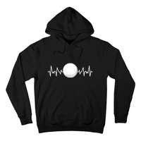 Father's Day Golf Heart Love Funny Golf For Men And Women Gift For Dad Hoodie