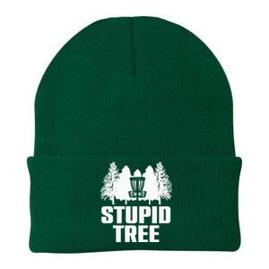 Funny Disc Golf Art For  Disc Golf Player Knit Cap Winter Beanie