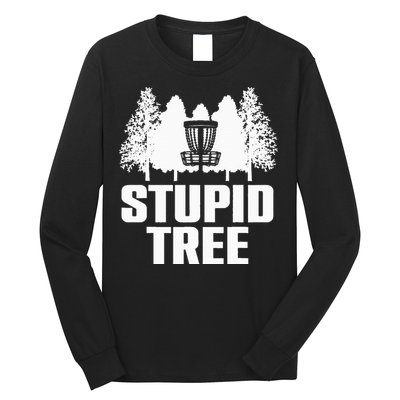 Funny Disc Golf Art For  Disc Golf Player Long Sleeve Shirt