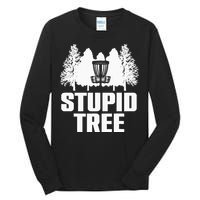 Funny Disc Golf Art For  Disc Golf Player Tall Long Sleeve T-Shirt