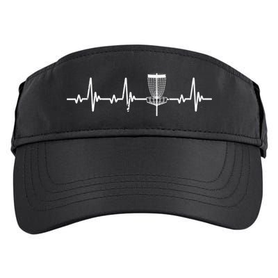 Funny Disc Golf Heartbeat Disc Golf Basket Adult Drive Performance Visor