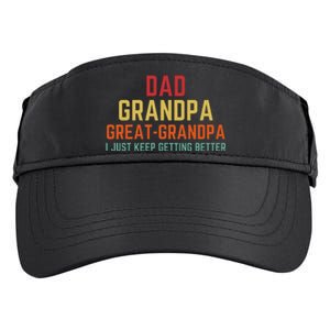 Fathers Day Gift From Grandkids Dad Grandpa Great Grandpa Adult Drive Performance Visor