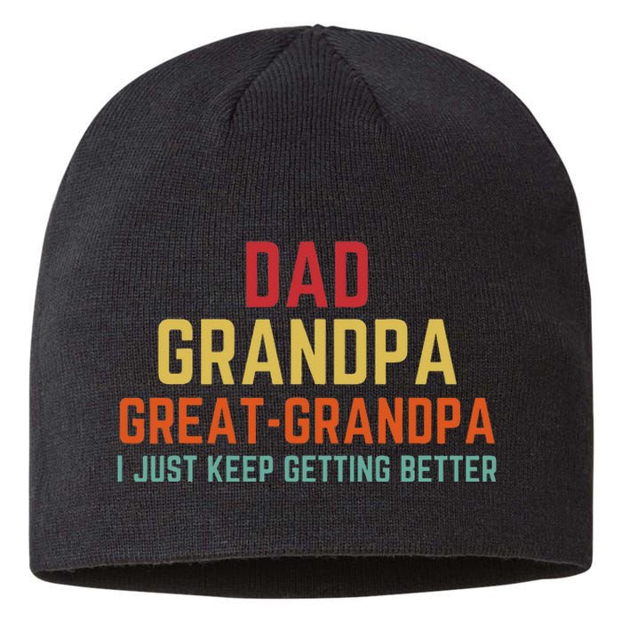 Fathers Day Gift From Grandkids Dad Grandpa Great Grandpa Sustainable Beanie