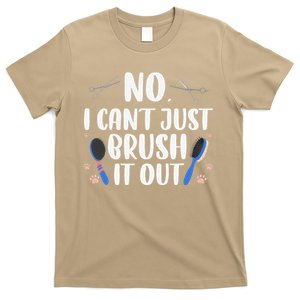 Funny Dog Groomer Art For Women Dog Grooming Pet Groomer T-Shirt