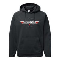 Fathers Day Gift Grandpa Gift from Grand Son Daughter Performance Fleece Hoodie