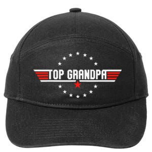 Fathers Day Gift Grandpa Gift from Grand Son Daughter 7-Panel Snapback Hat