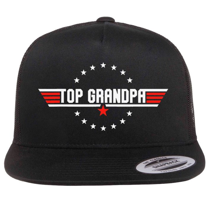 Fathers Day Gift Grandpa Gift from Grand Son Daughter Flat Bill Trucker Hat