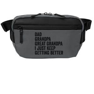 Fathers Day Grandpa from Grand Dad Great Grandfather Crossbody Pack