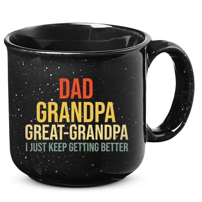 Funny Dad Great Grandpa For Fathers Day 15oz Campfire Ceramic Mug