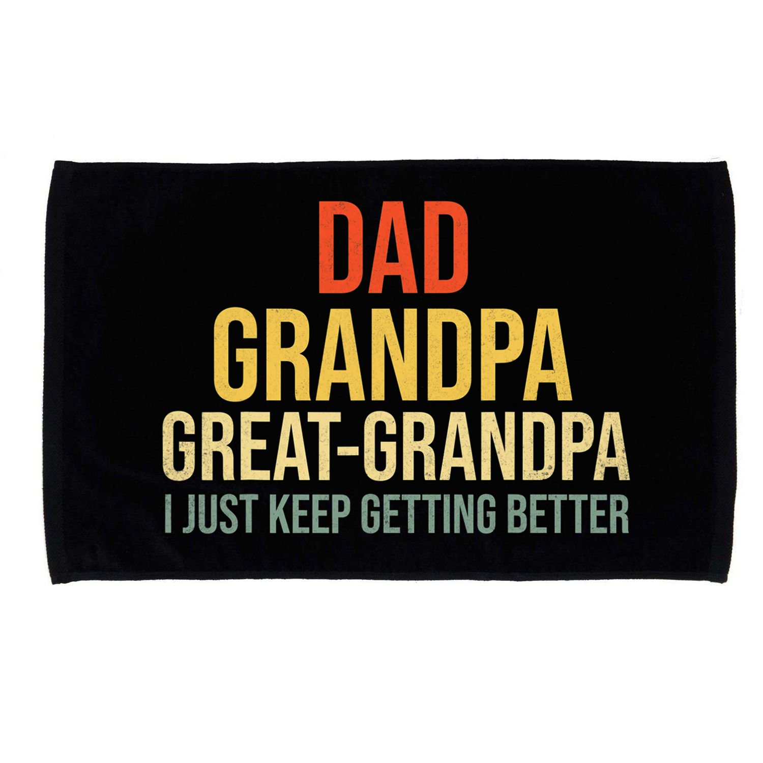 Funny Dad Great Grandpa For Fathers Day Microfiber Hand Towel