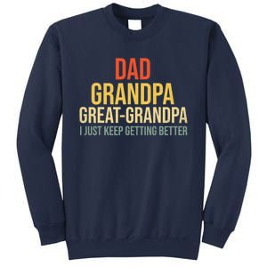 Funny Dad Great Grandpa For Fathers Day Sweatshirt