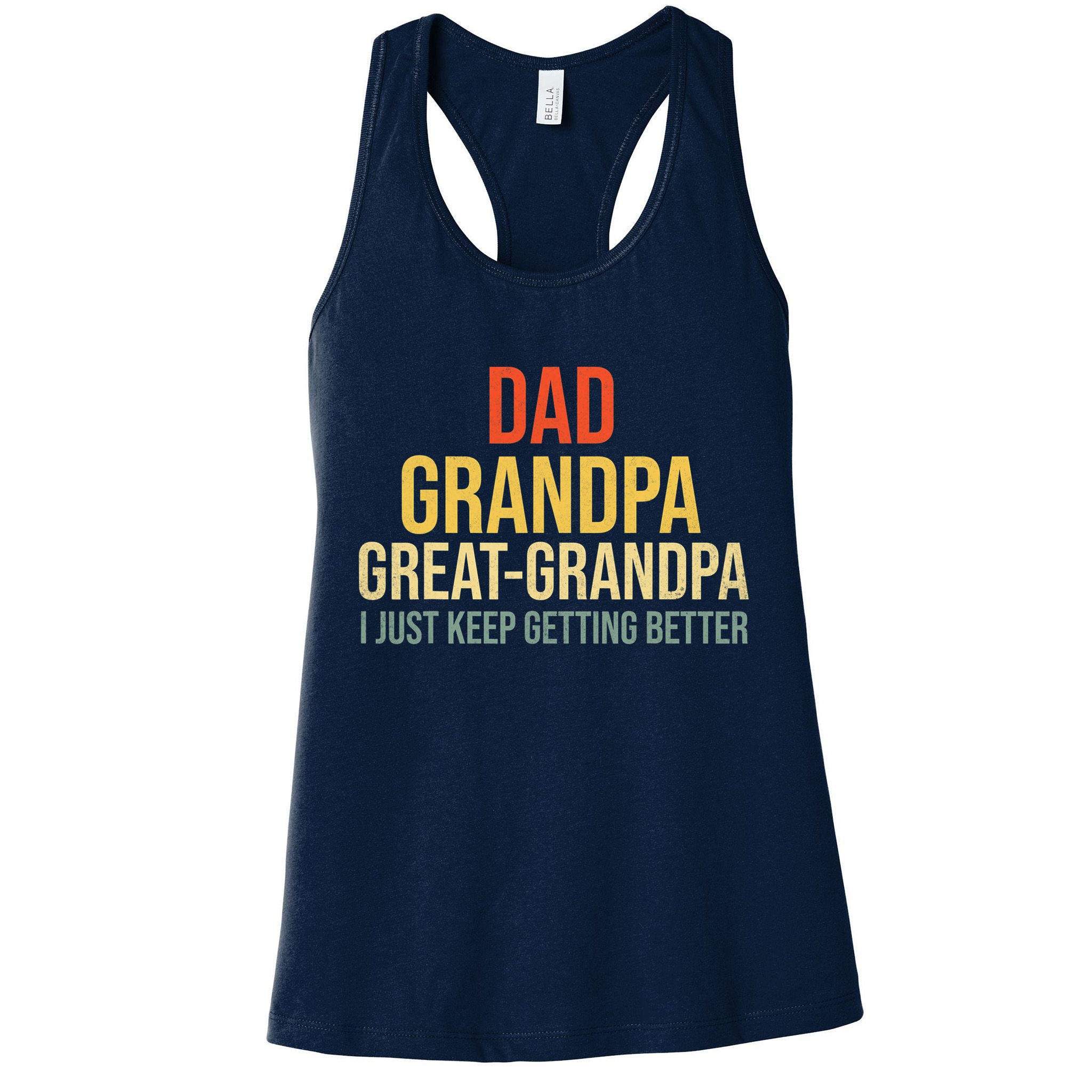 Funny Dad Great Grandpa For Fathers Day Womens Tank Top