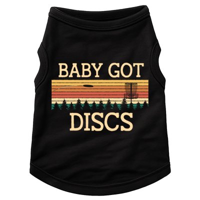 Funny Disc Golf Humor Golfer Pun Couples Doggie Tank