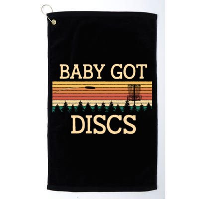 Funny Disc Golf Humor Golfer Pun Couples Golf Towel