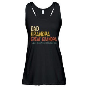 Fathers Day Gift from Grand Dad Grandpa Great Grandpa Ladies Essential Flowy Tank