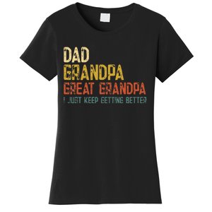 Fathers Day Gift from Grand Dad Grandpa Great Grandpa Women's T-Shirt