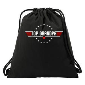 Fathers Day Gift Grandpa Gift From Son Daughter Grandkids Drawstring Bag