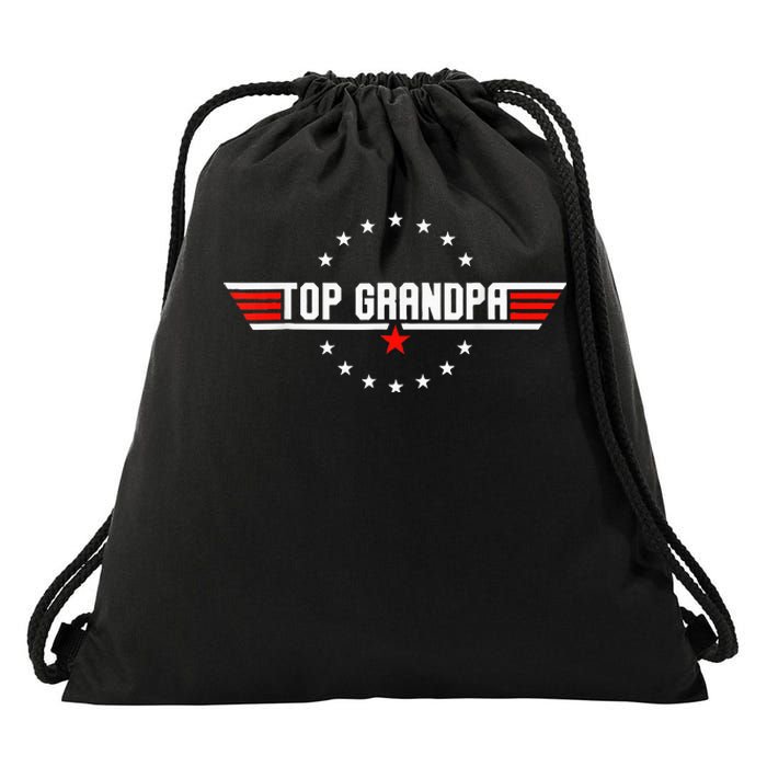 Fathers Day Gift Grandpa Gift From Son Daughter Grandkids Drawstring Bag