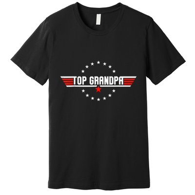 Fathers Day Gift Grandpa Gift From Son Daughter Grandkids Premium T-Shirt