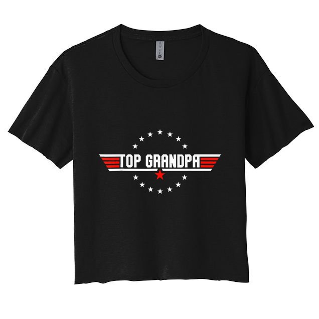 Fathers Day Gift Grandpa Gift From Son Daughter Grandkids Crop Top