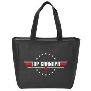 Fathers Day Gift Grandpa Gift From Son Daughter Grandkids Zip Tote Bag