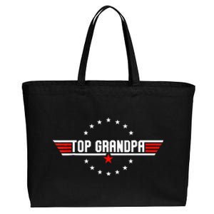 Fathers Day Gift Grandpa Gift From Son Daughter Grandkids Cotton Canvas Jumbo Tote