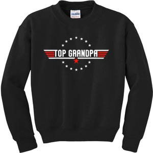 Fathers Day Gift Grandpa Gift From Grandkids Son Kids Sweatshirt