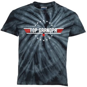 Fathers Day Gift Grandpa Gift From Grandkids Son Kids Tie-Dye T-Shirt