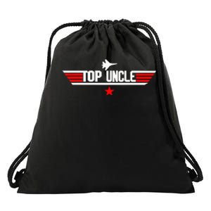 Fathers Day Gift Uncle Gift From Niece Nephew Sister Brother Drawstring Bag