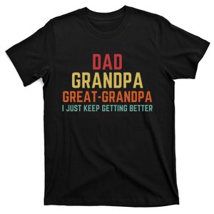 Fathers Day Gift from GrandKid Dad Grandpa Great Grandpa T-Shirt