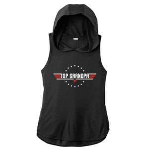 Fathers Day Gift Grandpa Gift From Grand Son Daughter Ladies PosiCharge Tri-Blend Wicking Draft Hoodie Tank