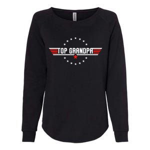 Fathers Day Gift Grandpa Gift From Grand Son Daughter Womens California Wash Sweatshirt