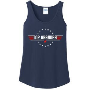 Fathers Day Gift Grandpa Gift From Grand Son Daughter Ladies Essential Tank