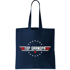 Fathers Day Gift Grandpa Gift From Grand Son Daughter Tote Bag