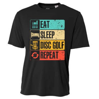 Funny Disc Golf Art For  Golf Player Disc Golfers Cooling Performance Crew T-Shirt