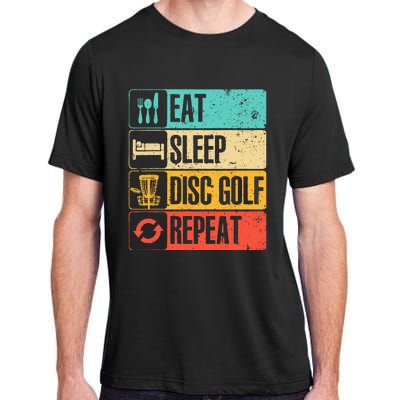 Funny Disc Golf Art For  Golf Player Disc Golfers Adult ChromaSoft Performance T-Shirt