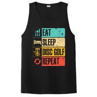 Funny Disc Golf Art For  Golf Player Disc Golfers PosiCharge Competitor Tank