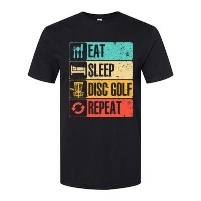 Funny Disc Golf Art For  Golf Player Disc Golfers Softstyle® CVC T-Shirt