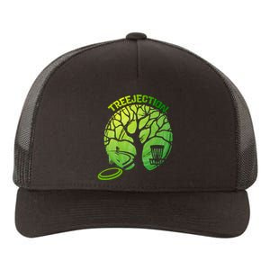 Funny Disc Golf Graphic Tree Gift Yupoong Adult 5-Panel Trucker Hat