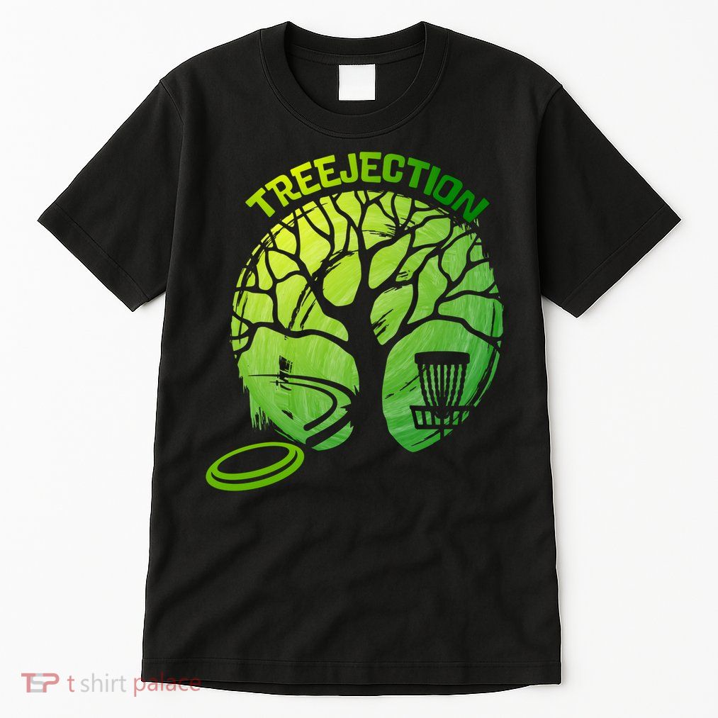 Funny Disc Golf Graphic Tree Gift Tall T-Shirt