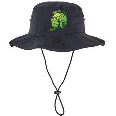 Funny Disc Golf Graphic Tree Gift Bucket Hat