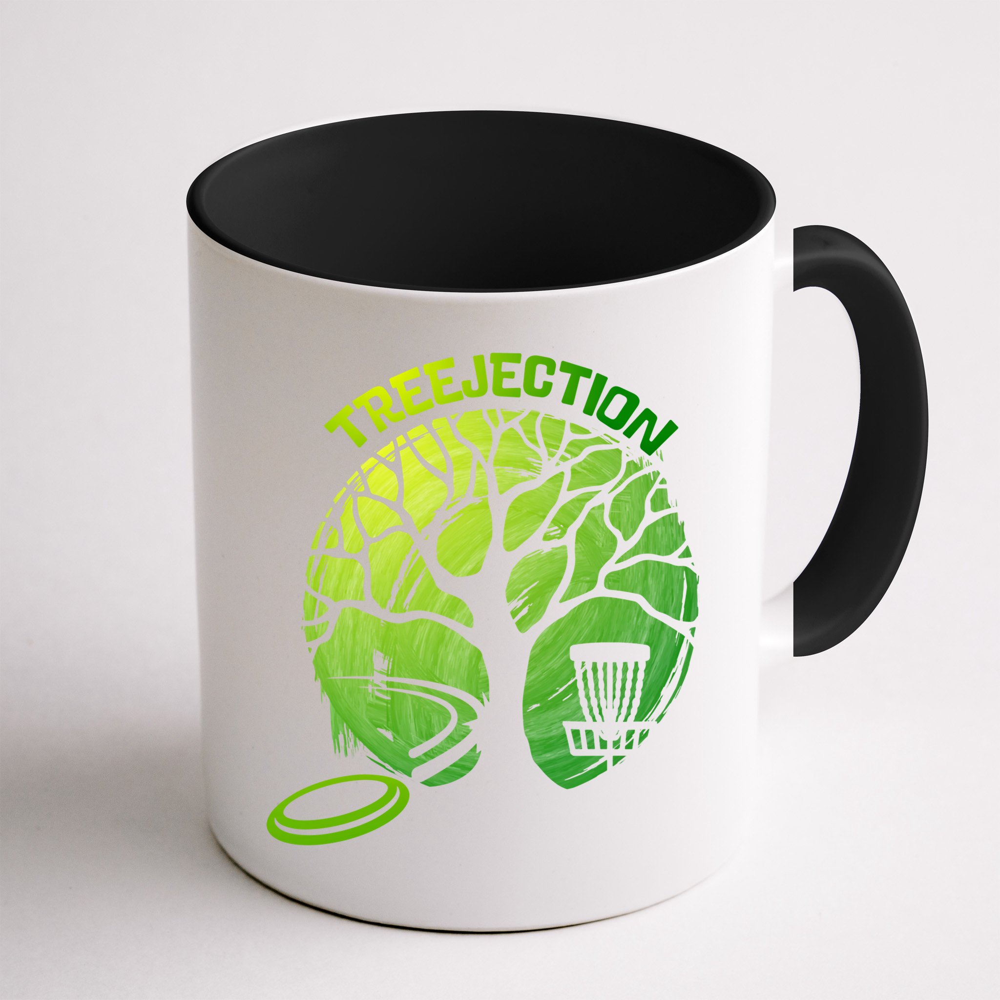 Funny Disc Golf Graphic Tree Gift Mug