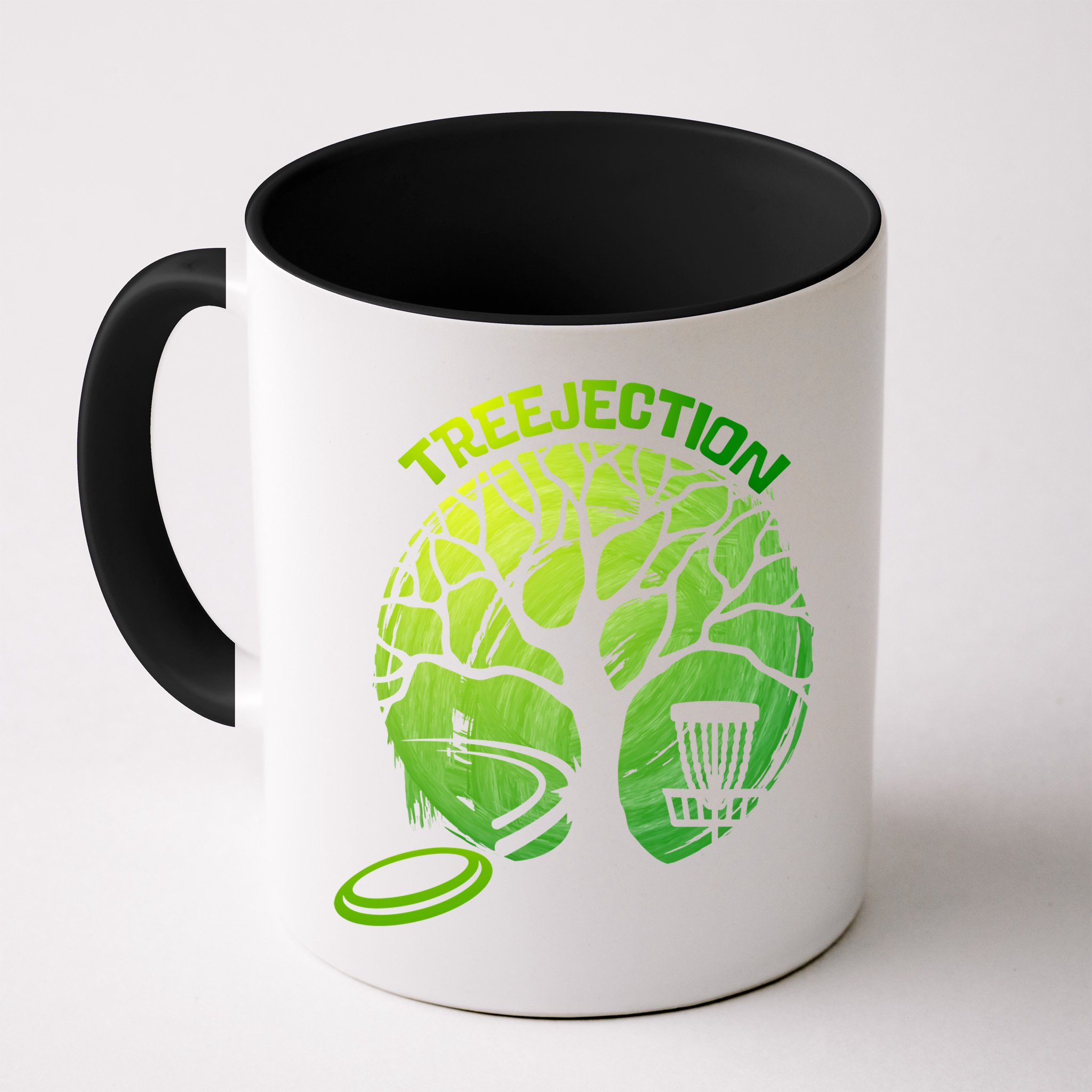 Funny Disc Golf Graphic Tree Gift Mug
