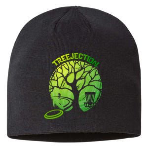 Funny Disc Golf Graphic Tree Gift Sustainable Beanie